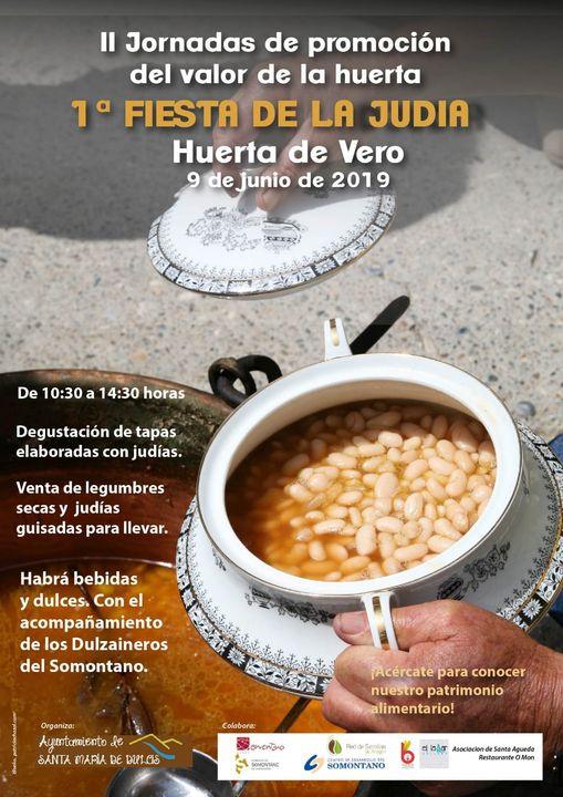 Imagen: Huerta-de-Vero_cartel-I-fiesta-de-la-judía-junio2019 (2)